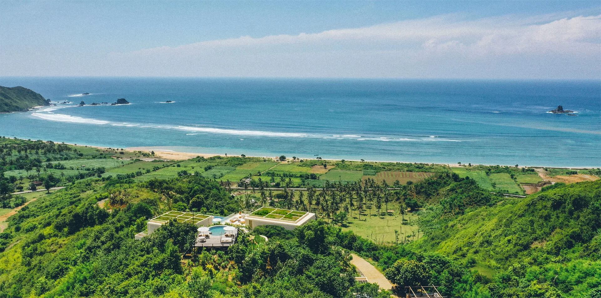 Ocean-view private homes with pool
